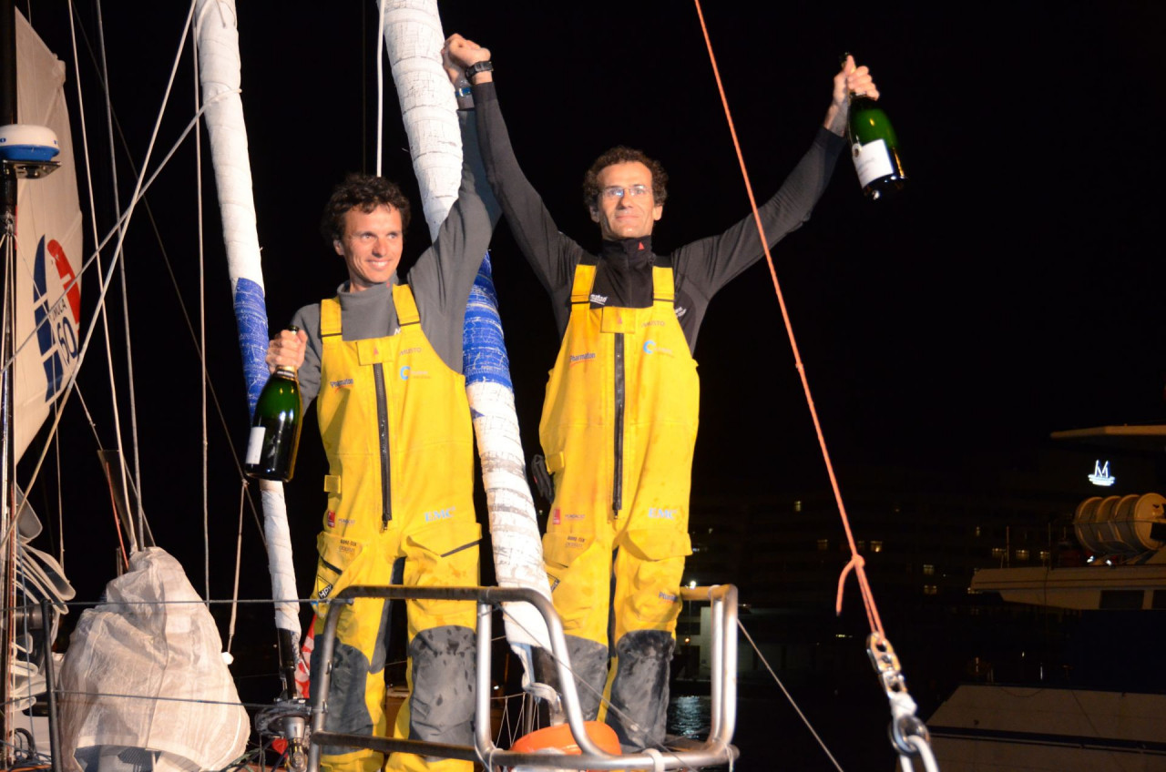 Home at last: One Planet, One Ocean & Pharmaton take fourth in the Barcelona World Race